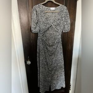 ASOS Black and White Patterned Dress